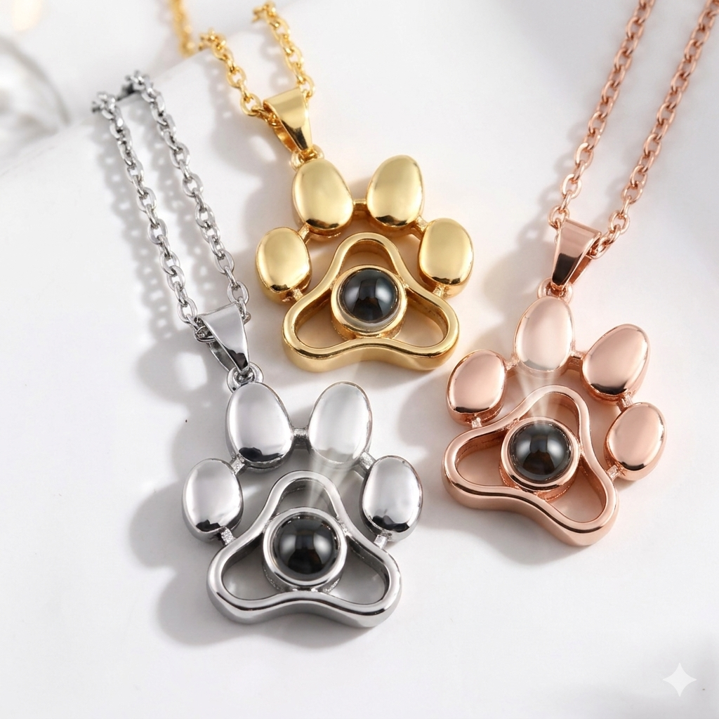 MemoryLens™ Collar Huella con Imagen