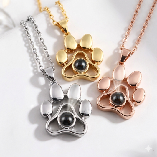 MemoryLens™ Collar Huella con Imagen
