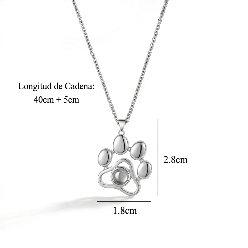 MemoryLens™ Collar Huella con Imagen