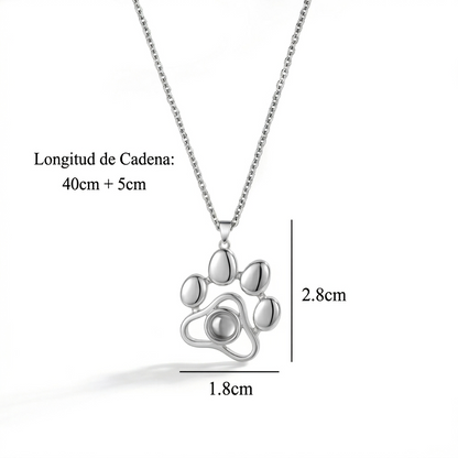 MemoryLens™ Collar Huella con Imagen