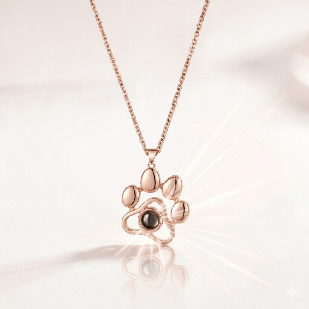 MemoryLens™ Collar Huella con Imagen