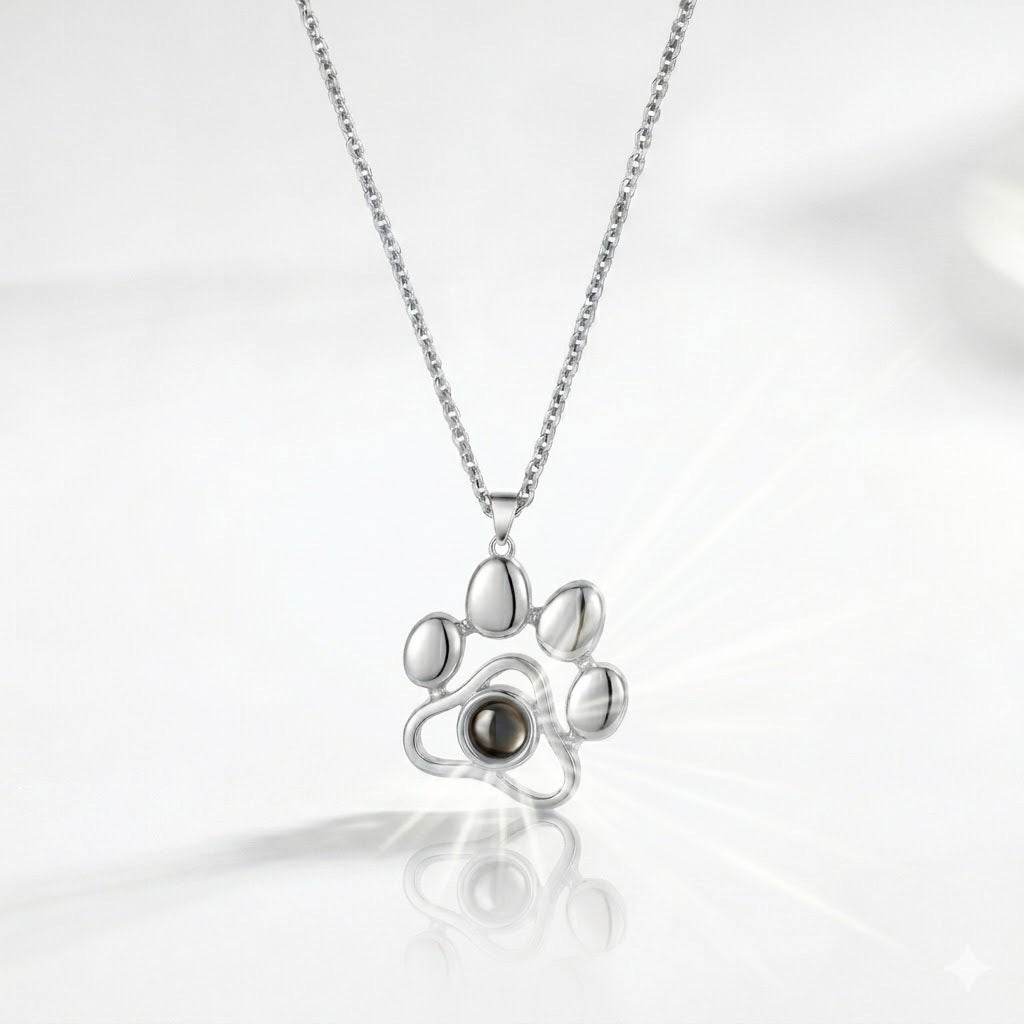 MemoryLens™ Collar Huella con Imagen